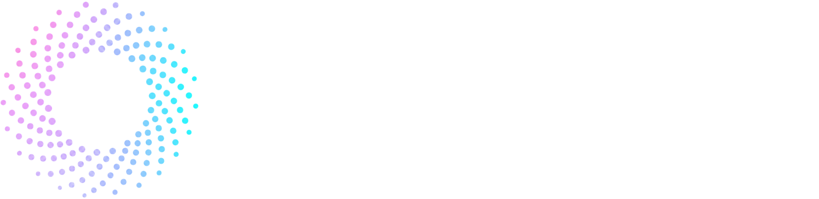 Omniio horizontal lockup on a dark background